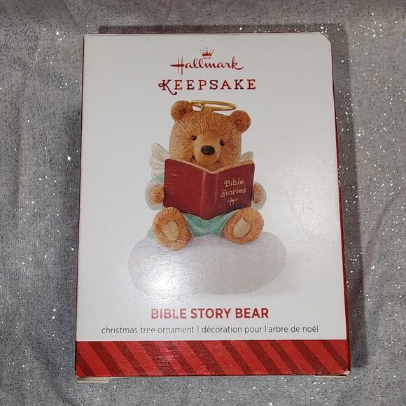 Hallmark Keepsake Bible Story Bear 2014 Christmas Ornament - Picture 4 of 8